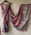 MG 391 Plain Linen Digital Printed Sarees Wholesale Shop In Surat